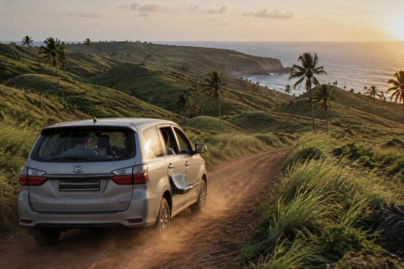 Private car tour on Nusa Penida